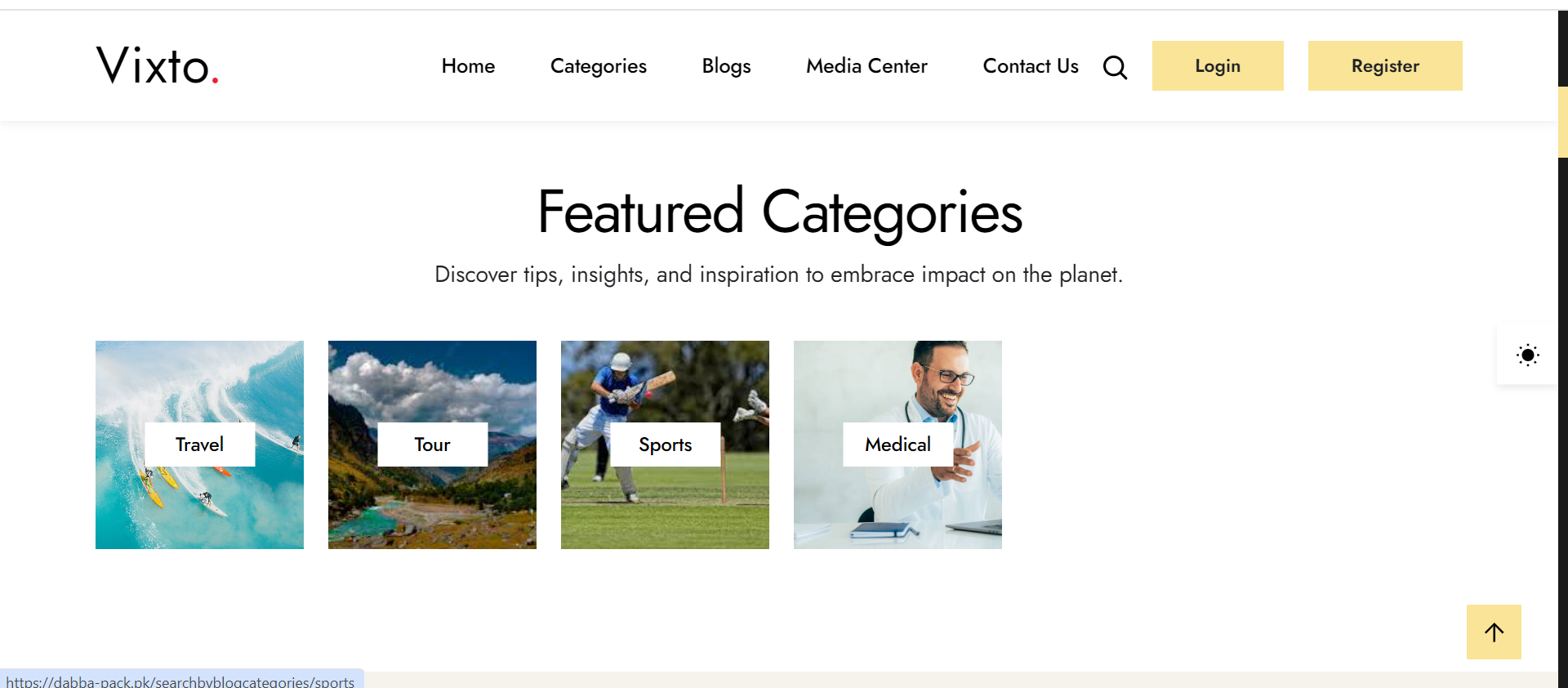 Blog Website Project